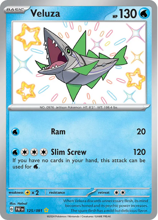 Veluza (125/091) - Paldean Fates