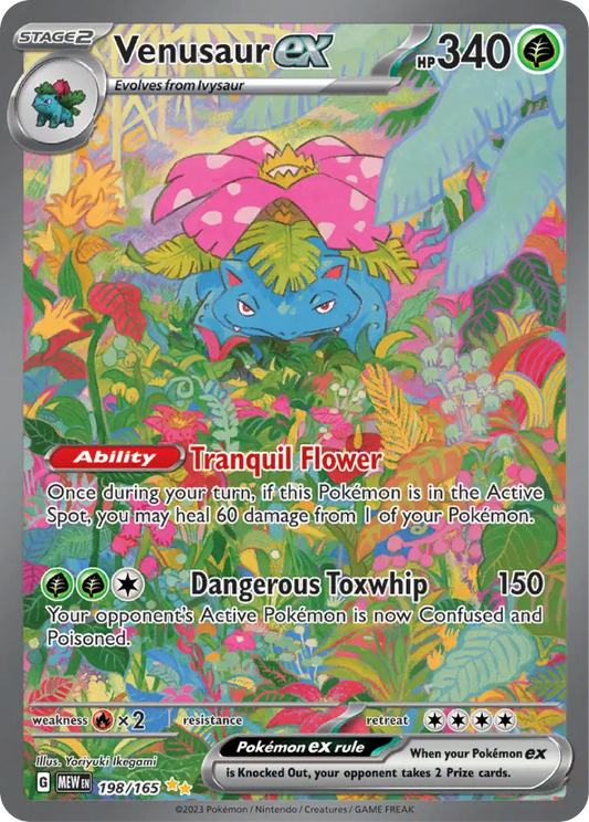 Venusaur ex (198/165) - Scarlet & Violet 151